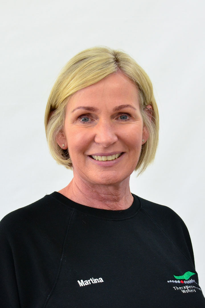 Martina van Bergen, Physiotherapeutin